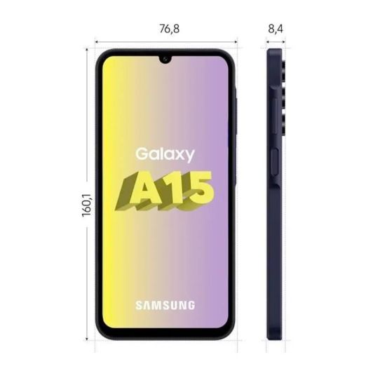 Smartphone SAMSUNG Galaxy A15 128Gb Zwart Refurbished grade Eco