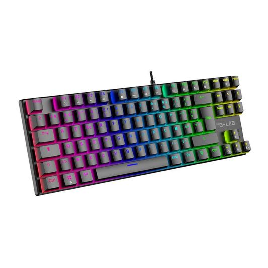Clavier mécanique gamer THE G-LAB MERCURY switch rouge