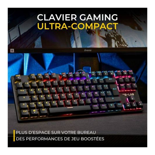 Mechanisch Gaming Toetsenbord THE G-LAB MERCURY Rode Switches