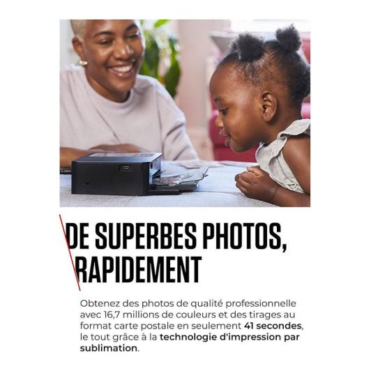 CANON SELPHY CP1500 wifi-fotoprinter, zwart – afdrukken op fotogrootte (10 x 15 cm)