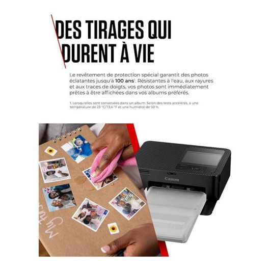 CANON SELPHY CP1500 wifi-fotoprinter, zwart – afdrukken op fotogrootte (10 x 15 cm)
