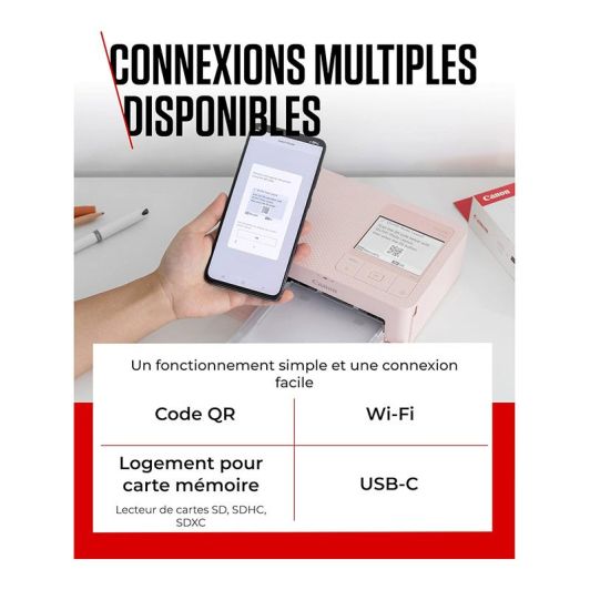 CANON SELPHY CP1500 wifi-fotoprinter, zwart – afdrukken op fotogrootte (10 x 15 cm)