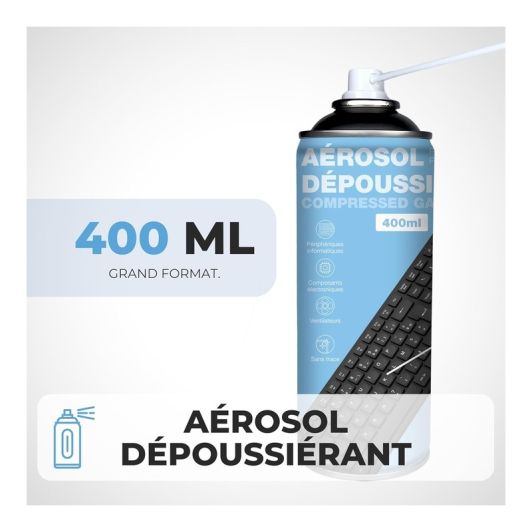 Lot de 2 bombes dépoussiérantes APM lot (2x400ml)