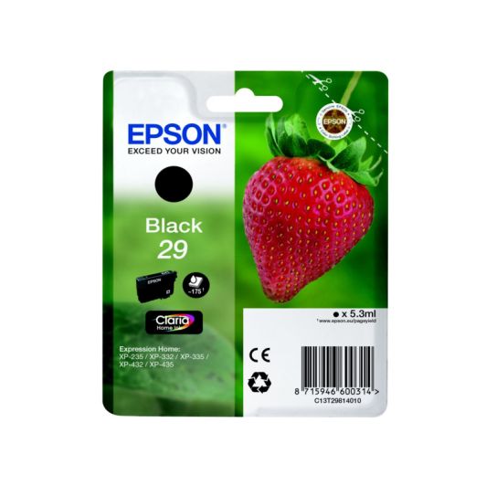 Inktpatroon EPSON B29 Aardbei Zwart