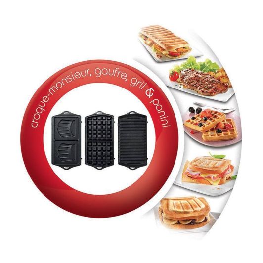 Croque-monsieur MOULINEX SW611812 3 in 1 