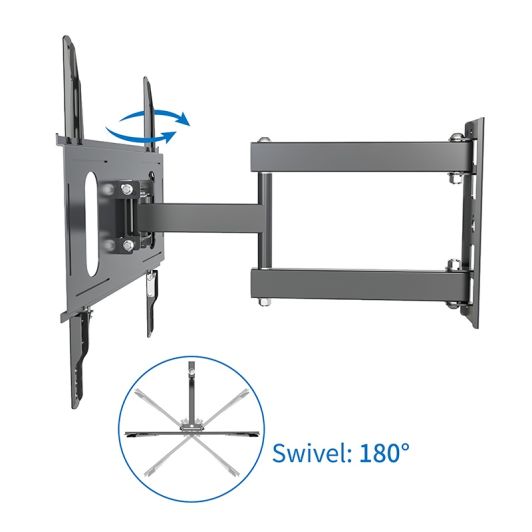 TV Muursteun n°11 ELECTRO DÉPÔT uittrekbare arm