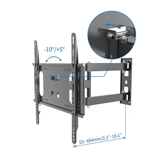 TV Muursteun n°11 ELECTRO DÉPÔT uittrekbare arm