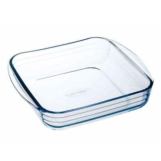 Plat en verre O cuisine