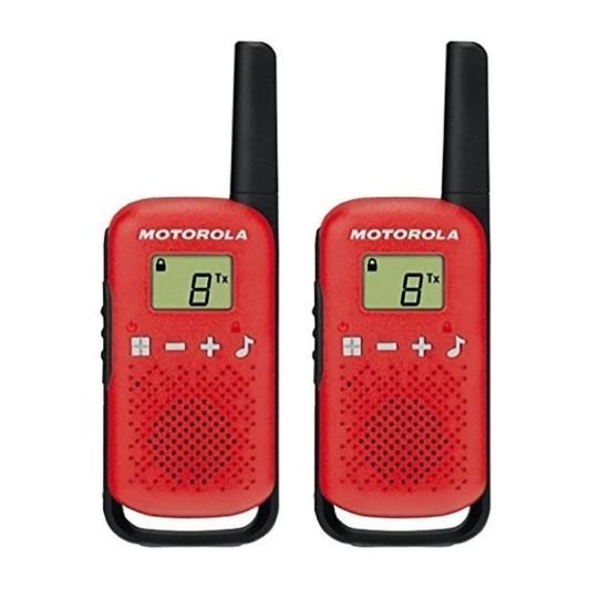 Walkie Talkie MOTOROLA T42 RED x 2
