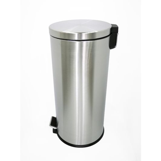Vuilbak ELECTRO DÉPÔT in inox met zachte opening 30 L