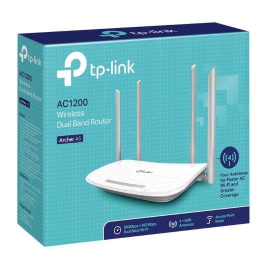 Router Wi-Fi TP LINK ARCHER A5 867MBPS