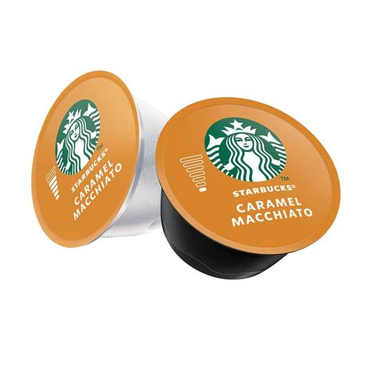 Koffiepads STARBUCKS® by NESCAFE® Dolce Gusto® Caramel Machiatto x 12