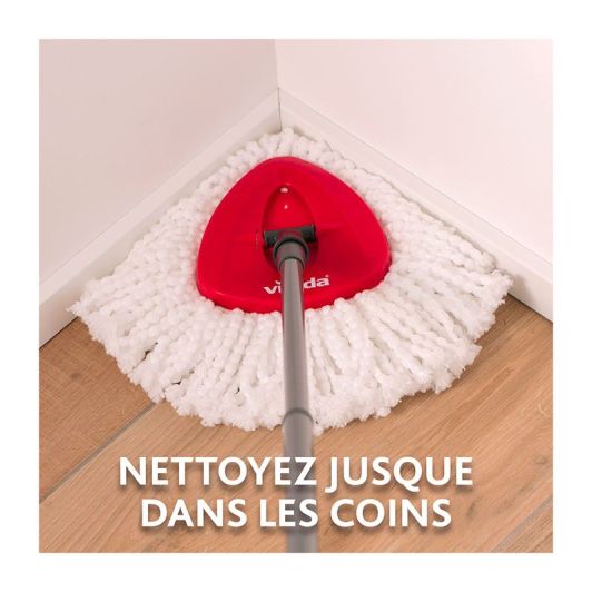 SET MOP MET PEDAALEMMER VILEDA clean&wring