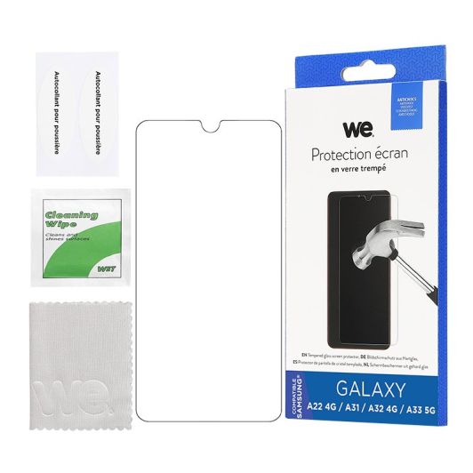 Verre trempé WE SAMSUNG Galaxy A22 4G/A33 5G