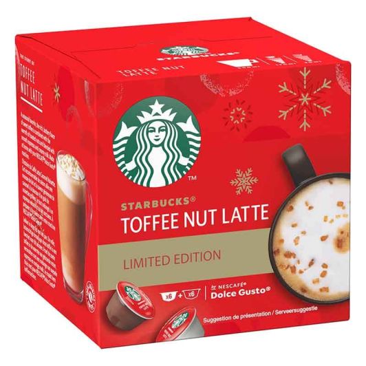 Koffiecapsules STARBUCKS TOFFEE NUT LATTE