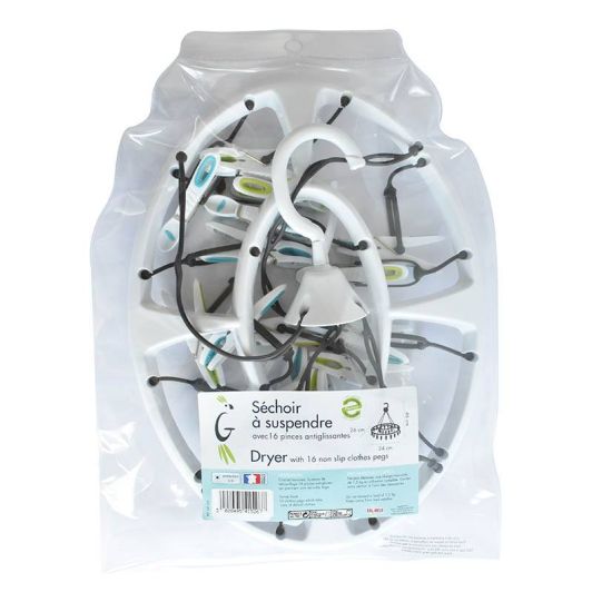 Hangdroogrek 16 wasknijpers