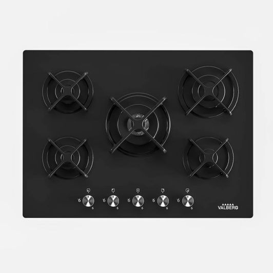 Plaque de cuisson gaz VALBERG GGH 5 IC 066T