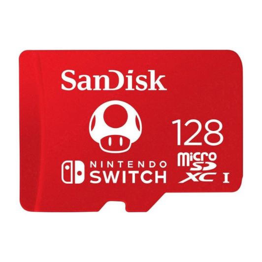 Micro SD-kaart SANDISK 128GB voor Nintendo