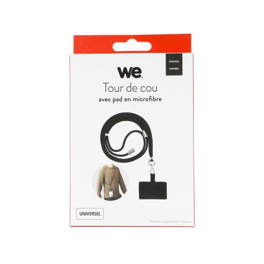TOUR DE COU UNIVERSEL POUR COQUE COMPATIBLE TOUS MOBILES