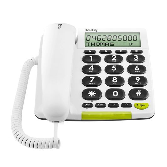Téléphone fixe senior DORO PhoneEasy 312cs