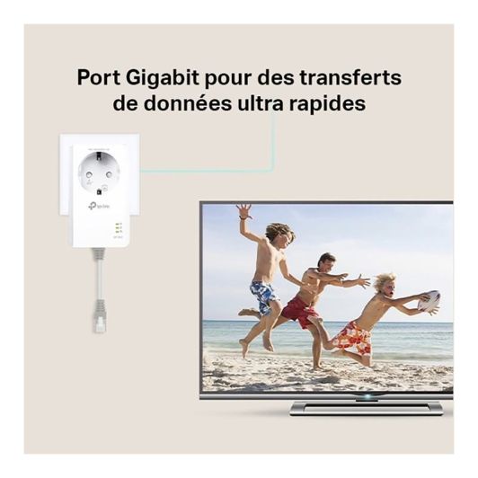 PLC DUO TP LINK PA7019P - AV1000 2 stopcontacten