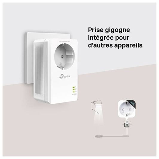 CPL DUO TP LINK PA7019P Kit - AV1000 2 prises