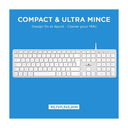 Toetsenbord BLUESTORK KB voor MAC