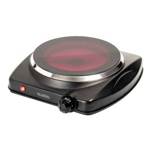 Vitrokeramische kookplaat VALBERG VHP 1Z K 121C