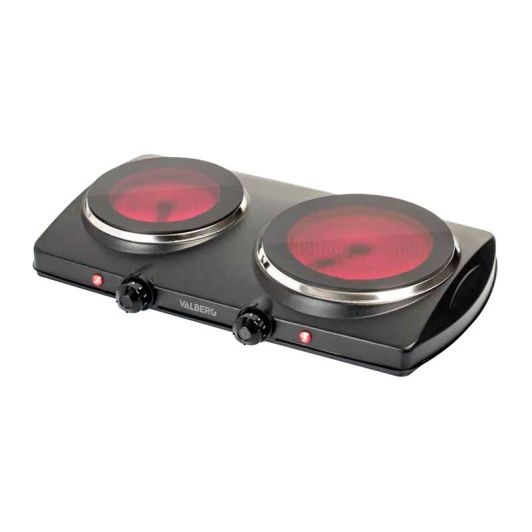Vitrokeramische kookplaat VALBERG VHP 2Z K 121C