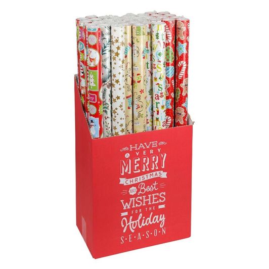 Papier cadeau de Noël