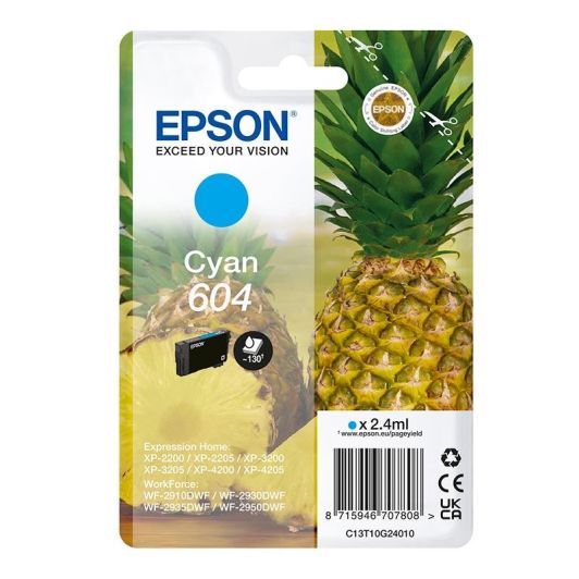 Inktpatroon EPSON 604 Cyaan