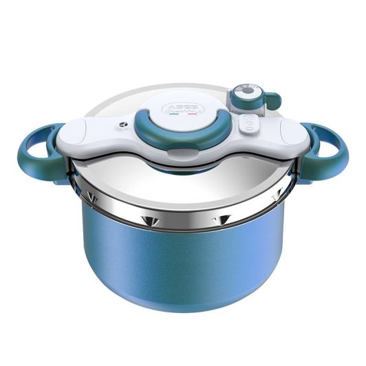 SEB ClipsoMinut' Duo 2-in-1 Snelkookpan 7L Blauw