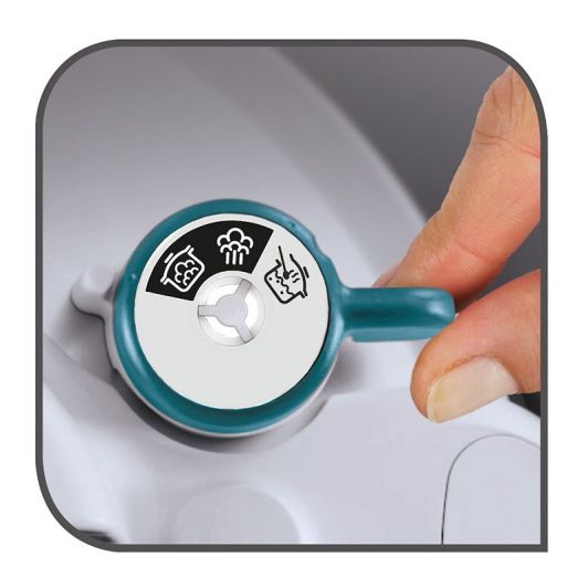 SEB ClipsoMinut' Duo 2-in-1 Snelkookpan 7L Blauw