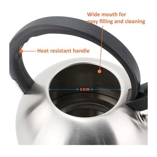 Waterkoker SIFFLET INOX 2.5L