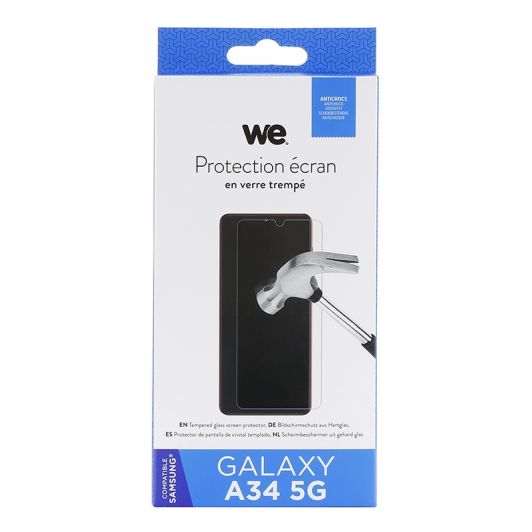 Protected tempered glass WE voor Samsung A34 5G