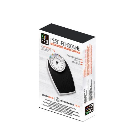 Personenweegsch KITIPRO DR SCALE XL zwart