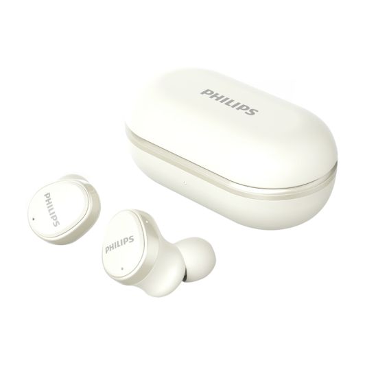 Draadloze oortjes PHILIPS wit ANC TAT4556WT