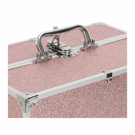 Malette de rangement Cosmetic Club rose