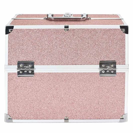 Malette de rangement Cosmetic Club rose
