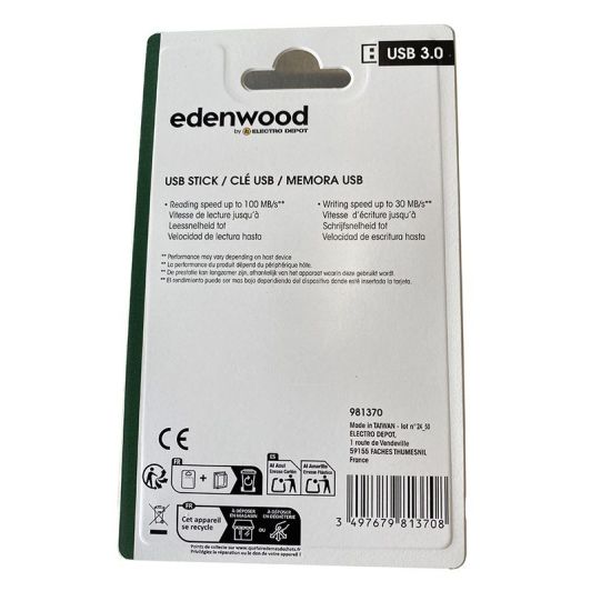 USB-stick EDENWOOD 64Gb ( 3 stuks)