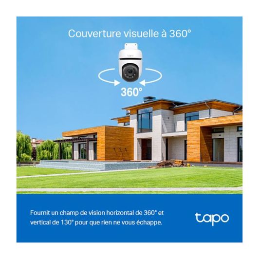 Caméra de Surveillance extérieure TAPO C510W 2K