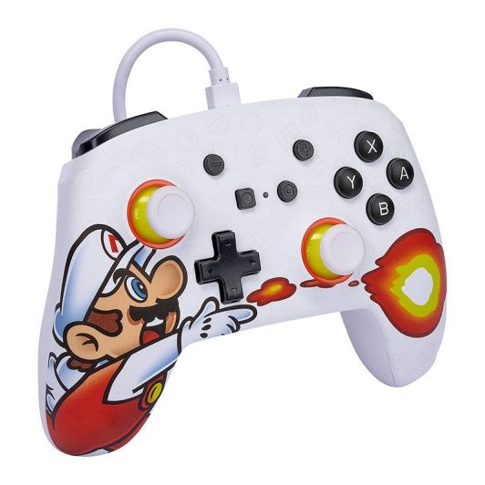 Controller bedraad POWER Fireball Mario voor Nintendo Switch