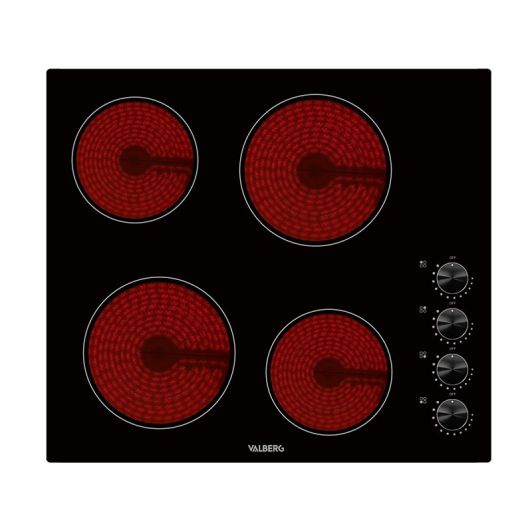 Plaque de cuisson vitrocéramique VALBERG VH 4 TM 007C