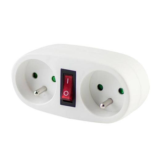 Stekkerdoos CHACON Domino 2x16A Bc