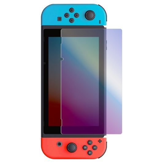 Tempered glass MUVIT blue light filter voor Nintendo Switch