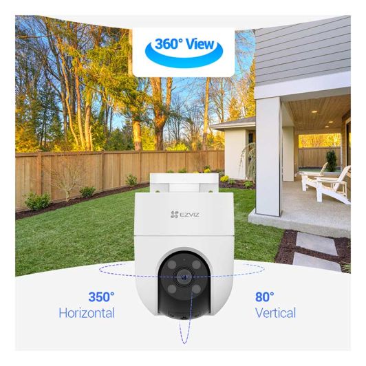 Caméra de Surveillance extérieure EZVIZ H8C motorisée 1080p