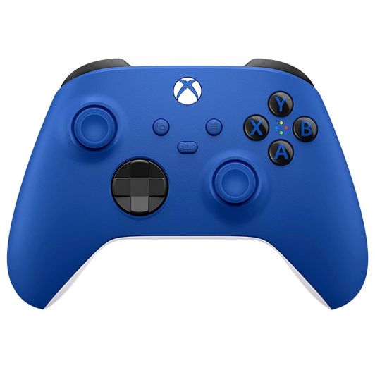 Controller XBOX zonder draad blauw V2