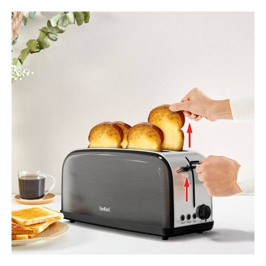 Broodrooster TEFAL TL520810 LONG zwart