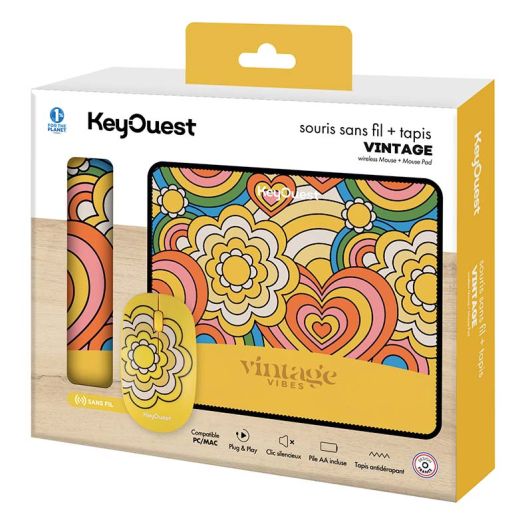 Muis SRDI +TAPIS Vintage geel