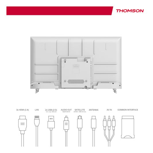 THOMSON 40FD2S13W - TV 40